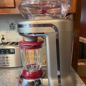 Margaritaville Silver and Red Kitchen Blender